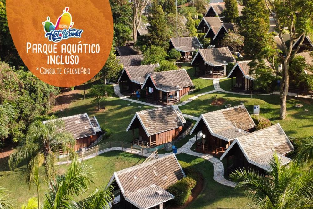 Cabana'S Hotel - Thermas Hot World Monte Sião Eksteriør billede