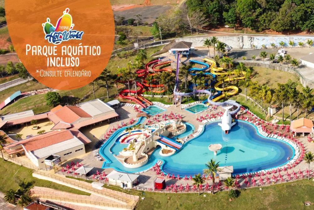 Cabana'S Hotel - Thermas Hot World Monte Sião Eksteriør billede